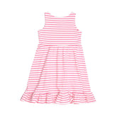 Pink stripes 12-Sleeveless Dress